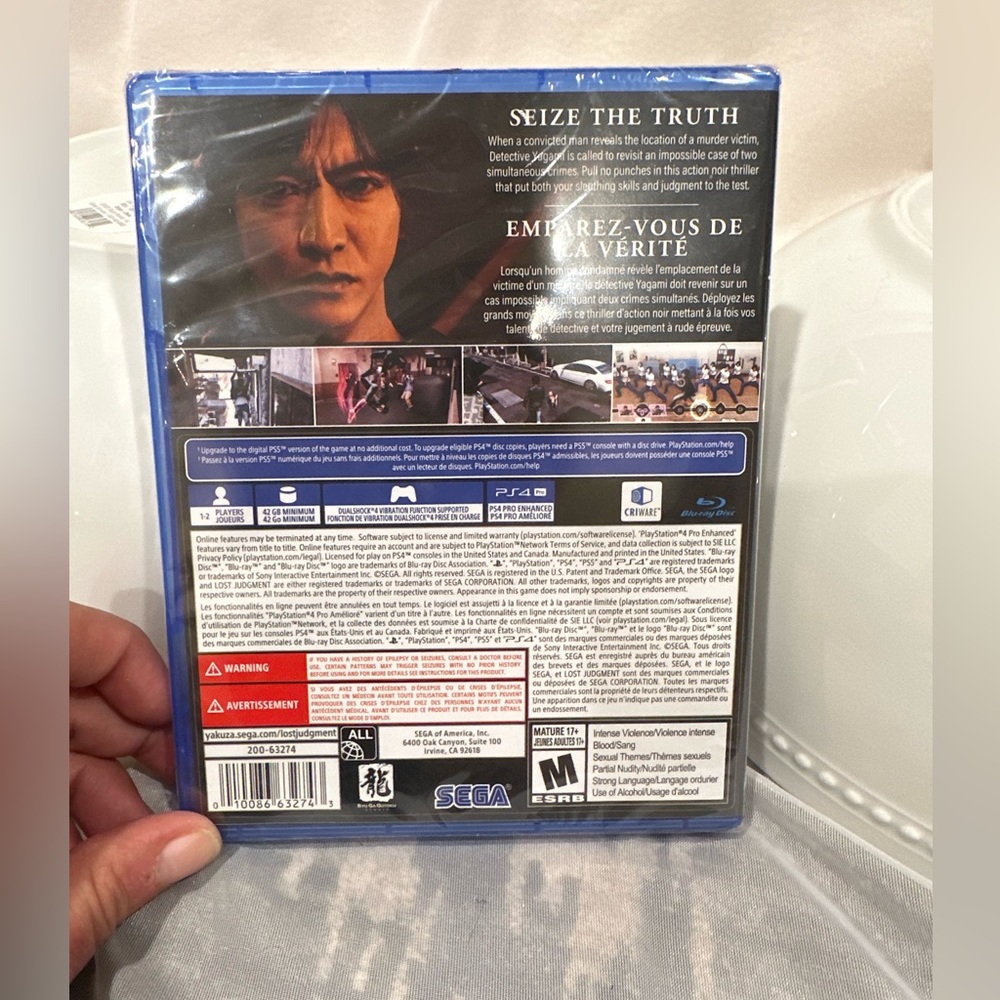 Lost Judgment - PlayStation 4, PS5 upgrade available - Picture 3 of 3